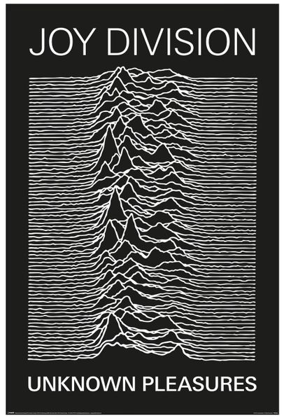 Joy Division (Unknown Pleasures) Poster