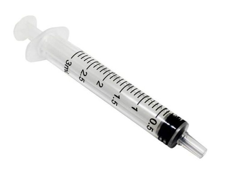 Clinihealth - Syringe 50ml Latex Slip 3 Part 25's