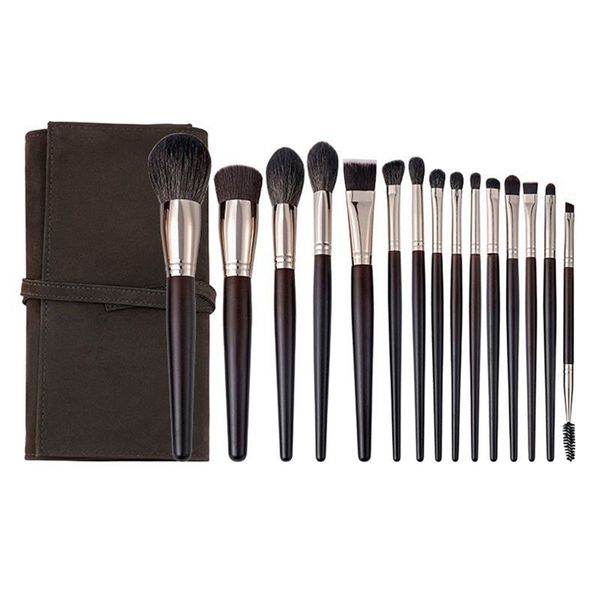15Pcs Makeup Brush Set Foundation Brush Eye Shadow Brush Beauty Tool