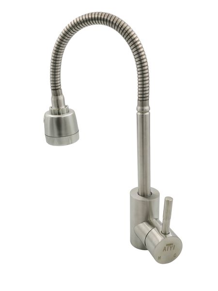 AIYI Stainless Steel Flexible Kitchen Sink Mixer Tap Faucet AY406-082