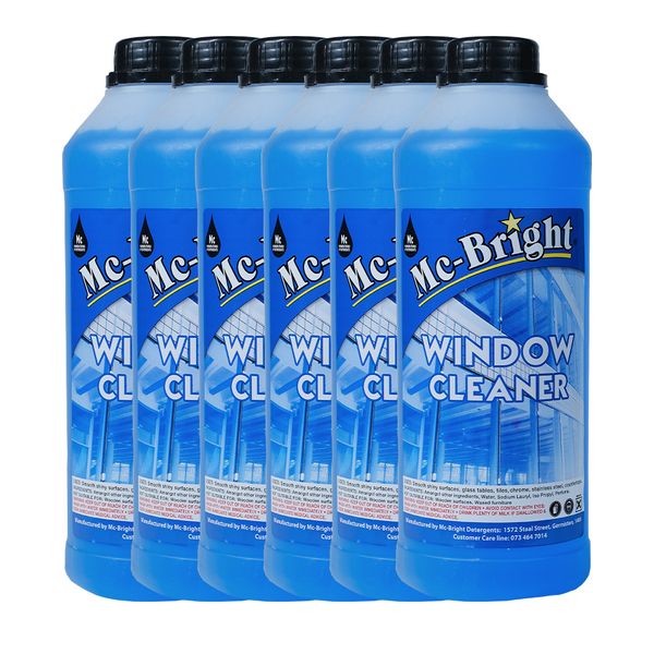 Mc Bright - Window Cleaner - 6 x 1L