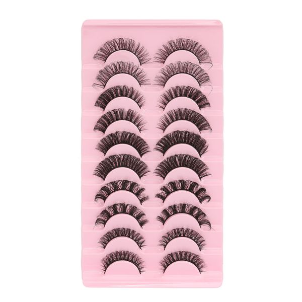 10 Piece False Eyelashes