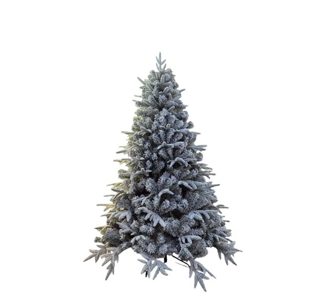 YG-2503# 180CM 607T Mixed Flocked Hanging Artificial Christmas Tree.