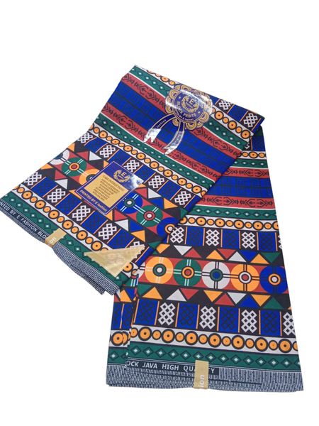 African Print Wax Fabric