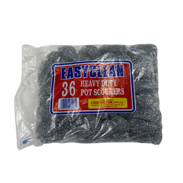 Easyclean - Heavy Duty Pot Scourers 36 Pieces