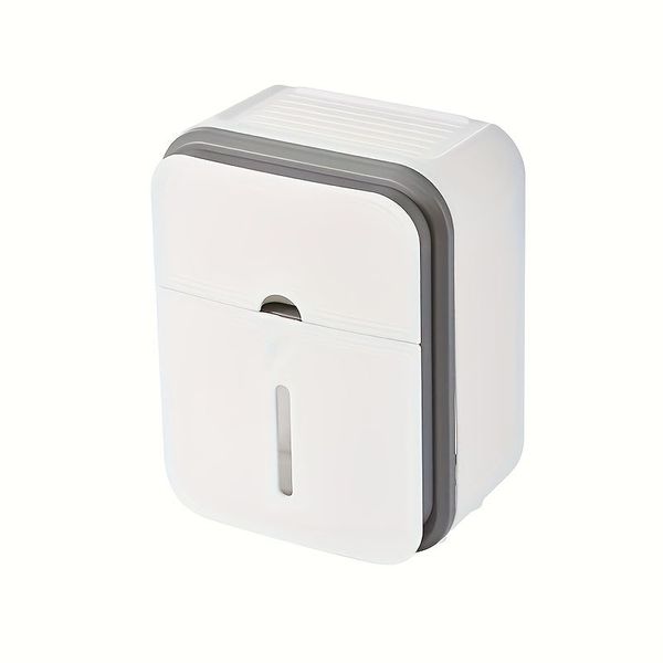 Wall-mounted toilet paper holder