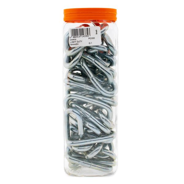 FORT KNOX Chain Light Duty 8mm x 2m Q:1 PC050