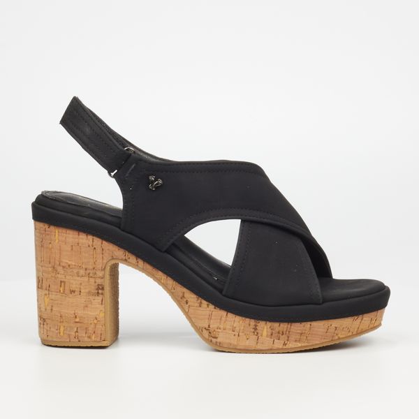 Butterfly Feet Women's Nubuck PU Platform - Grey