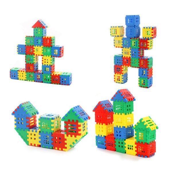 Children Interlocking Building Blocks Educational Toys Set - 160 Pieces