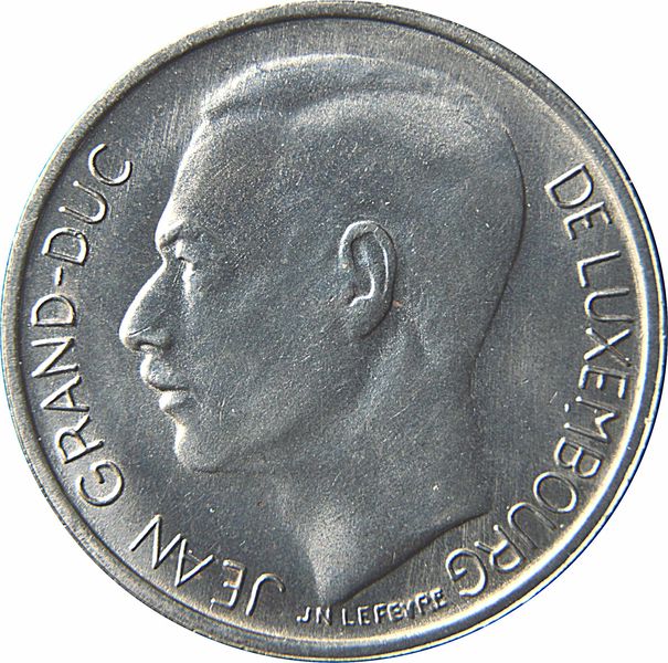 1977 Luxembourg 1 Franc Grand Duke Jean