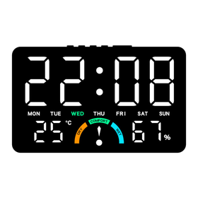 Home New Style Digital Alarm Clock With Temperature And Humidity