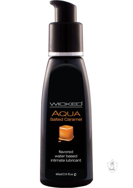 Wicked Sensual Adult Care Aqua Flavour Water Based Initimate Lubricant 4oz