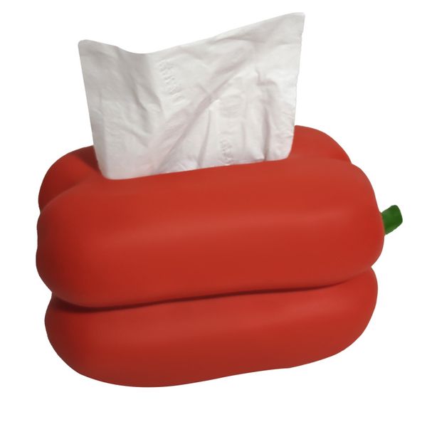 Red Hot Chili Creative Tissue Box - Red