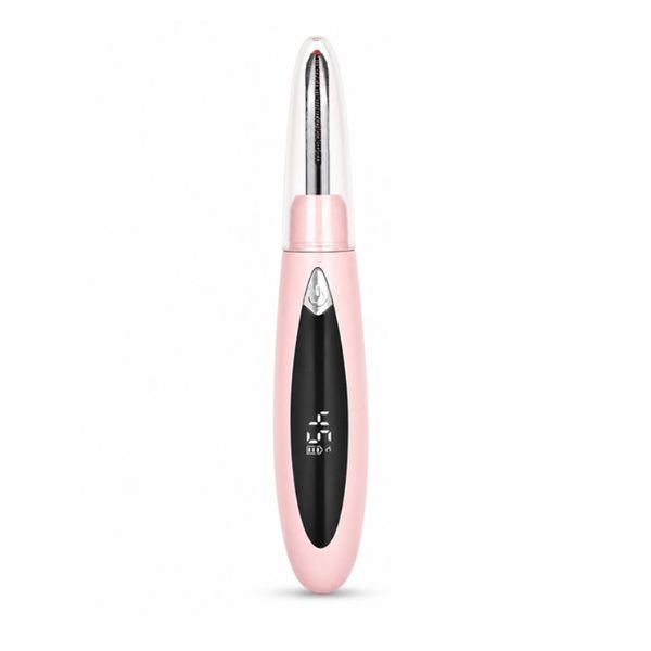 Heated Eyelash Curler With Digital Display - Pink