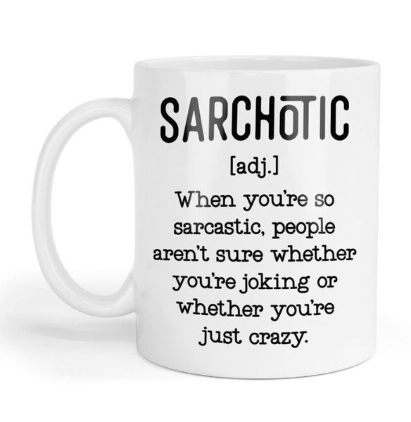 Sarchotic Christmas Birthday Sarcasm Gift Mug