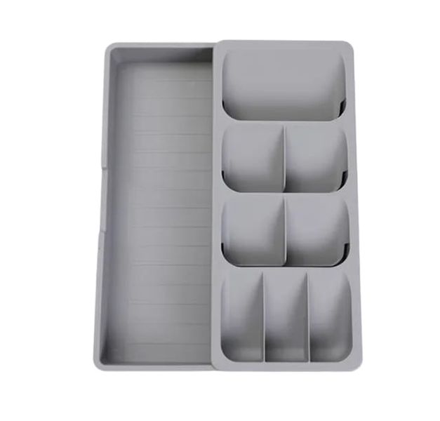 Flatware Spoons Forks Cutlery Kitchen Utensil Holder Organizer Rack