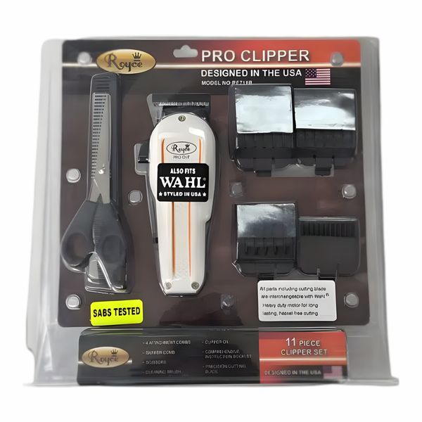 Royce Professional 8W Hair Clipper Set - Corded Hair Clipper Set- Precision