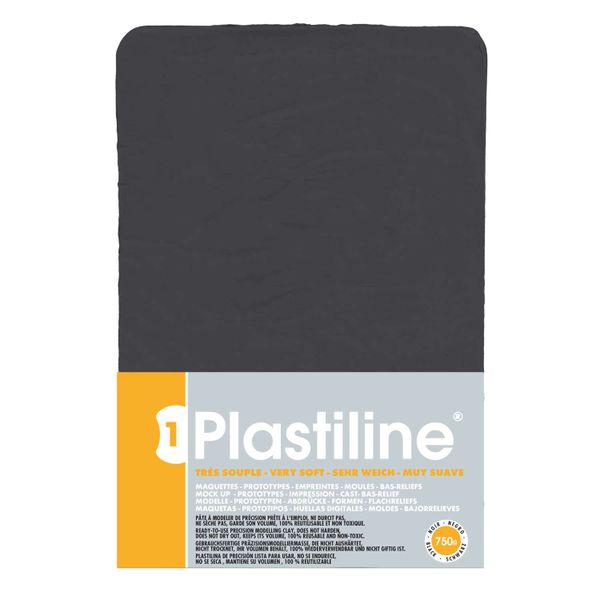 Plastiline Modelling Clay Blocks 750g, Very Soft