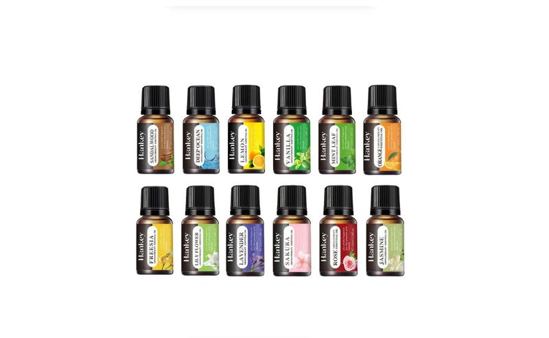 Sweet Smelling Set of 12 Aromatherapy Essential Oils