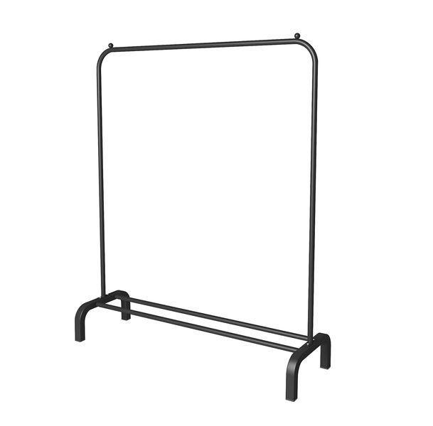 Pract Pack - Single Rail Free-Standing Dry Clothes Rack for Hanging Clothes