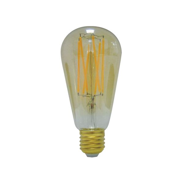 ACDC - 230VAC 2W ST64 Long LED Lamp Dimmable E27 2200K