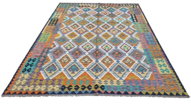 Stunning Afghan Chobi Kilim 288cm x 200cm Hand Made