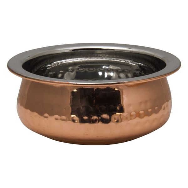 Regent Cookware Handi Bowl Hammered St Steel Copper Plated, 300ml (125mm Diax54mm)