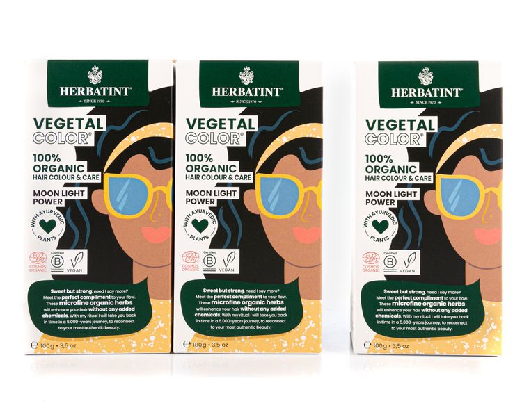 Herbatint Vegetal Dark Night Power - 100% organic hair colour