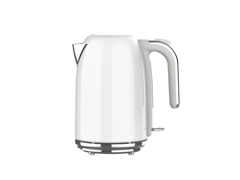 Swan Retro White Stainless Steel 1,7 Litre Cordless Kettle