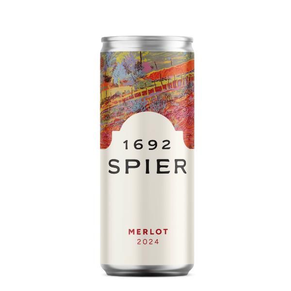 Spier | Signature Canned Merlot | 8x3x250ml