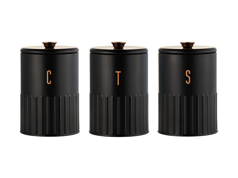 Maxwell and Williams Astor Canister Set of 3 X 1.35L each