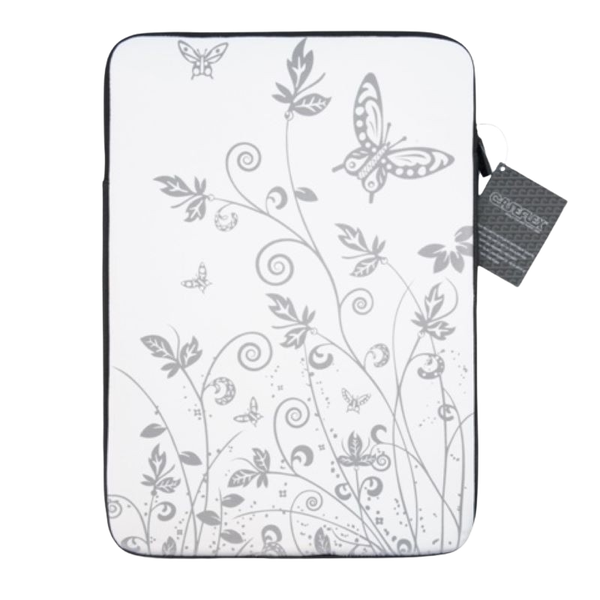 Tablet Sleeve Case Neoprene Caseflex- Butterfly-10.5" inch