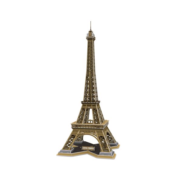 Cubic Fun National Geographic - Eiffel Tower 80 Pieces