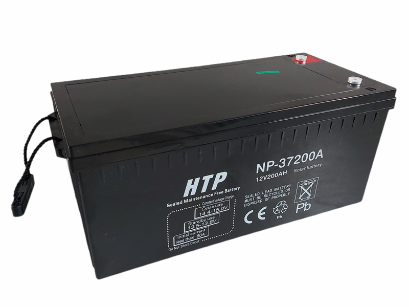 HTP Solar Battery 12 Volt 200AH Deep Cycle