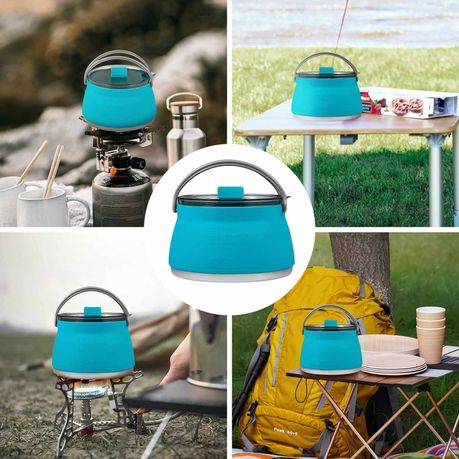 FocusOutdoor BPA Free 4 Set Foldable Collapsible Silicone Camping Cookware, Shop Today. Get it Tomorrow!