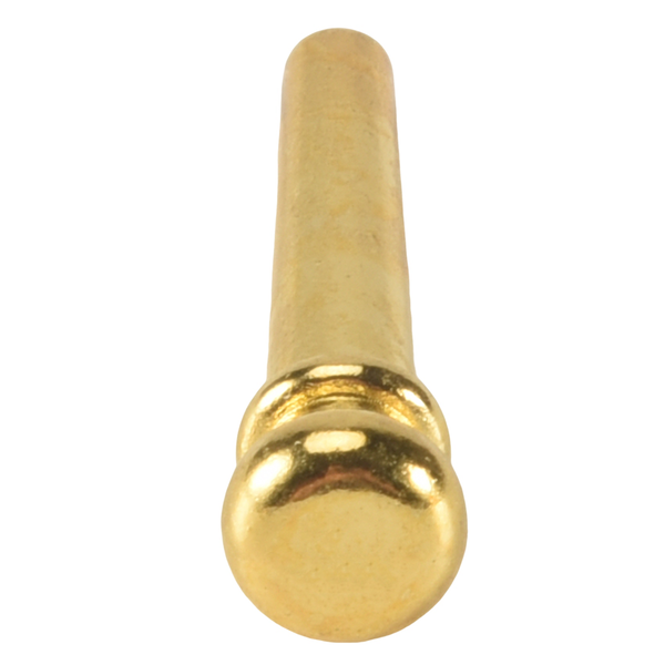 6 Pieces Brass Folk Acoustic Guitar Bridge Pin Peg Nail Metal