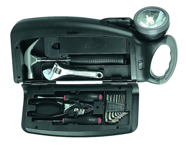 13pcs Tool Kit with Spotlight &amp; Blinking Light