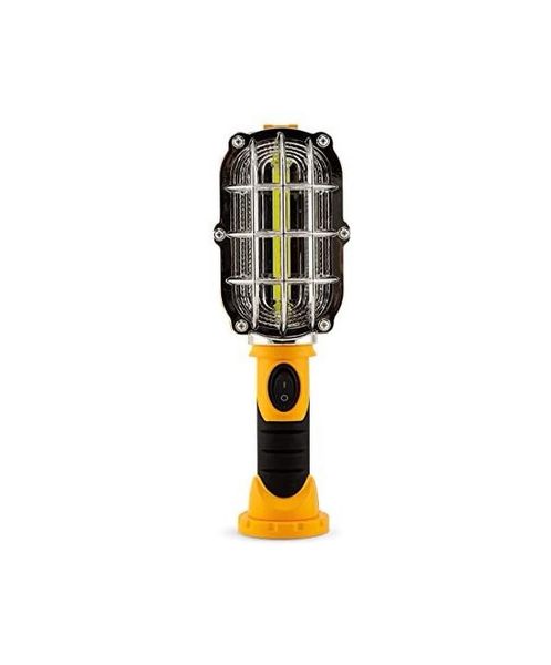 Cordless LED work light with magnets