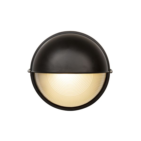 Eurolux - Round Small Eyelid Bulkhead 180mm Black