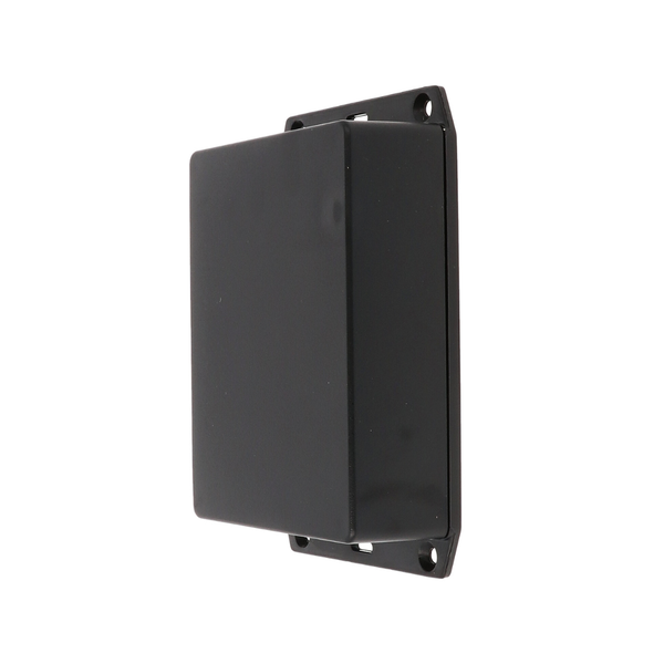 1591XXGFLBK ABS Enclosure 121x94x30mm Black with Flanged Lid IP54