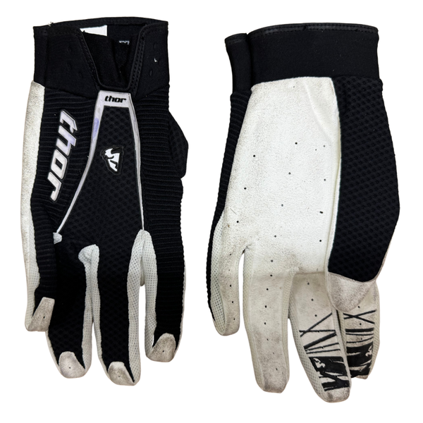 Thor Ac Vented Black/White Gloves image