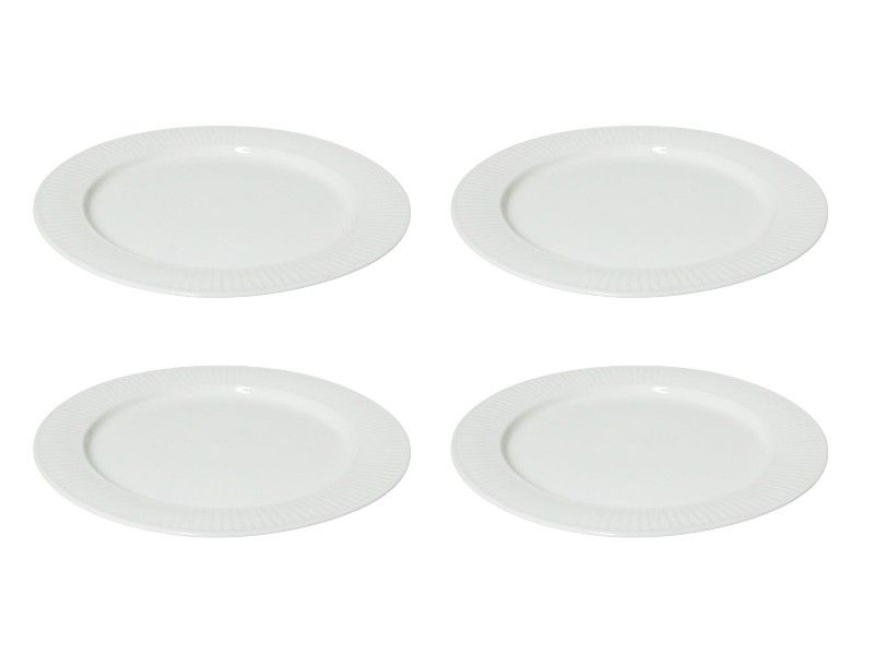 George and Mason Coste Porcelain Dinner Plate Set-Dia:27.3cmxH2.5cm 4-Piece