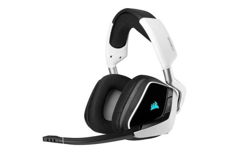 Corsair Void RGB Elite Wireless Premium Gaming Headset - White