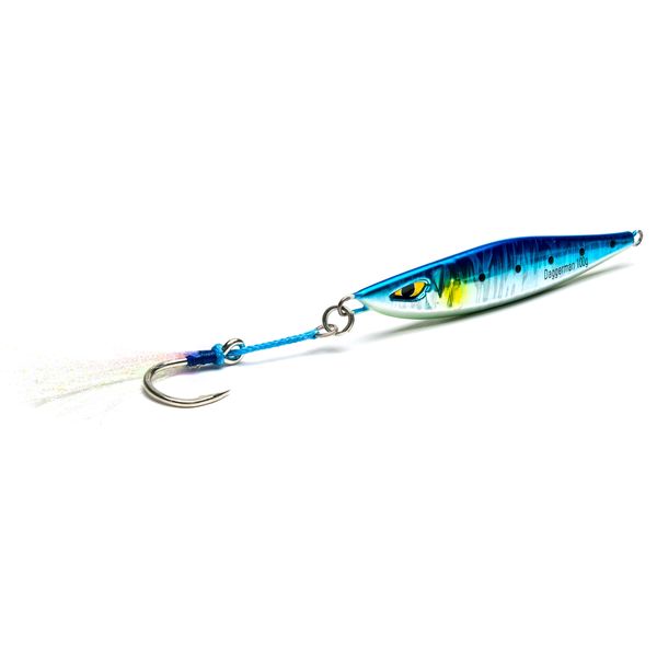 Mustad Daggerman Vertical Jig - 240G Blue Sardine