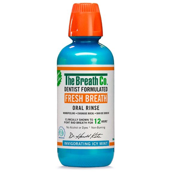 The Breath Co. Mouthwash - Fresh Breath - Icy Mint - 473ml