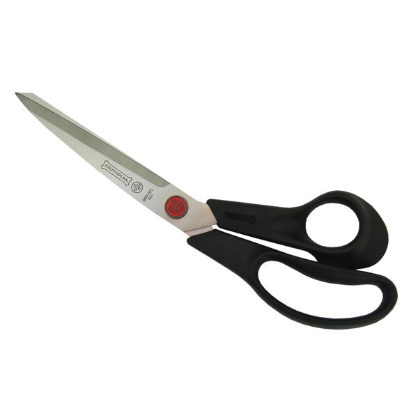 Mundial 9 1/2" Red Dot Fabric Shears