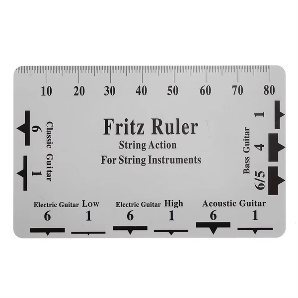 Guitar String Height Measurement Tool Luthier