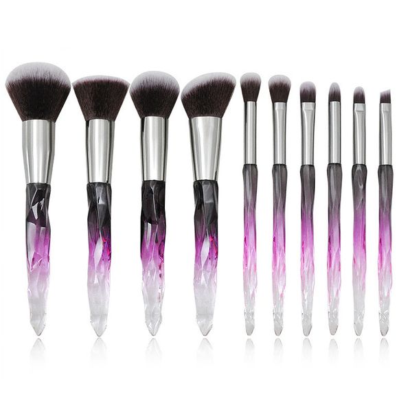 Makeup Brush Set, 10pcs Synthetic Kabuki Eye Shadow Make Up Brushes
