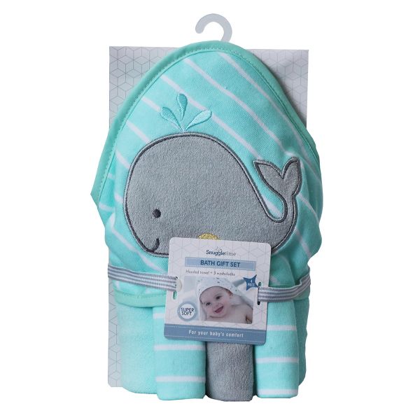 Snuggletime Bath Gift Set - Whale