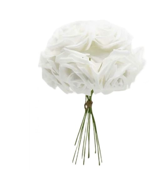 Resusable Artificial Decorative Roses- 10 Piece
